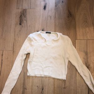 Brandy cropped sweater